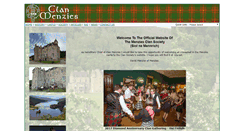 Desktop Screenshot of menzies.org